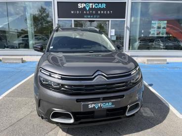SPOTICAR Citroën C5 Aircross Bluehdi 130 Shine Pack Eat8 Occasion - Suv-4x4 Diesel Gris Platinium - Brest - 1203455555_2