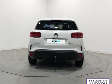 SPOTICAR Citroën C5 Aircross Hybride Rechargeable 225 S&s E-eat8 Feel Occasion - Suv-4x4 Hybride Rechargeable Blanc - Lyon - 1203511601_4