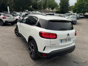 SPOTICAR Citroën C5 Aircross Hybrid 225ch Shine E-eat8 Occasion - Suv-4x4 Hybride Rechargeable Blanc Nacré - Chambourcy - 1203557105_4