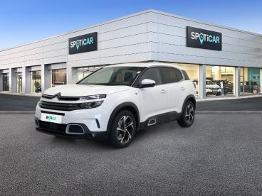 SPOTICAR Citroën C5 Aircross Hybride Rechargeable 225 S&s E-eat8 Feel Occasion - Suv-4x4 Hybride Rechargeable Blanc - Venissieux - 1203617809_1
