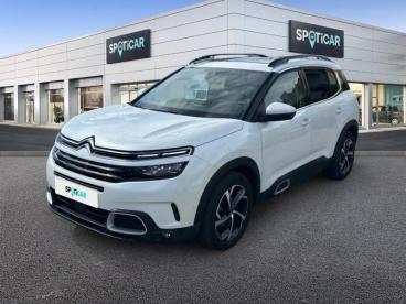 SPOTICAR Citroën C5 Aircross Puretech 130ch S&s Shine Occasion - Suv-4x4 Essence Blanc Banquise - Ales - 1203663727_1