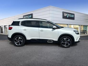 SPOTICAR Citroën C5 Aircross Puretech 130ch S&s Shine Occasion - Suv-4x4 Essence Blanc Banquise - Ales - 1203663727_4