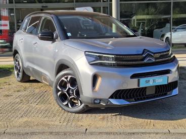 SPOTICAR Citroën C5 Aircross Puretech 130 S&s Eat8 C-series Occasion - Suv-4x4 Essence Gris Clair - Givors - 1203668839_3