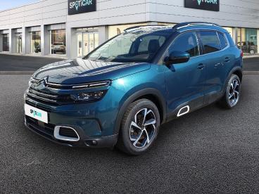 SPOTICAR Citroën C5 Aircross Puretech 130ch S&s Shine Occasion - Suv-4x4 Essence Bleu Tijuca - Andresy - 1203687416_1