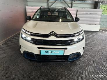 SPOTICAR Citroën C5 Aircross Hybride Rechargeable 225 E-eat8 Shine Pack Occasion - Suv-4x4 Hybride Rechargeable Blanc Nacre - Noisy Le Grand - 1203689517_2
