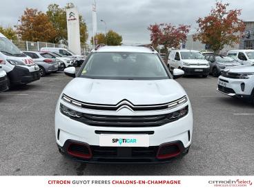 SPOTICAR Citroën C5 Aircross Bluehdi 130ch S&s C-series Eat8 E6.d Occasion - Suv-4x4 Diesel Blanc Banquise - Saint Memmie - 1203713313_2