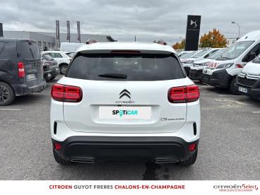 SPOTICAR Citroën C5 Aircross Bluehdi 130ch S&s C-series Eat8 E6.d Occasion - Suv-4x4 Diesel Blanc Banquise - Saint Memmie - 1203713313_5