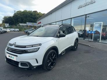 SPOTICAR Citroën C5 Aircross Hybrid 225 E-eat8 Shine Pack Occasion - Suv-4x4 Hybride Rechargeable Blanc - Loches - 1203715911_1