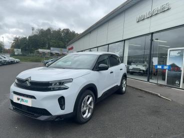 SPOTICAR Citroën C5 Aircross Hybride 145ch Auto Plus Occasion - Suv-4x4 Essence Blanc - Loches - 1203743036_1