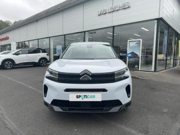 SPOTICAR Citroën C5 Aircross Hybride 145ch Auto Plus Occasion - Suv-4x4 Essence Blanc - Loches - 1203743036_2