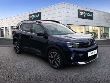 SPOTICAR Citroën C5 Aircross Hybrid Rechargeable 225ch Shine Pack E-eat8 Occasion - Suv-4x4 Hybride Rechargeable Bleu Eclipse - Abbeville - 1203743720_3
