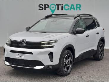 SPOTICAR Citroën C5 Aircross Hybride 145ch Auto Max Occasion - Suv-4x4 Hybride Blanc - Montrond Les Bains - 1203751005_1