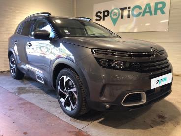SPOTICAR Citroën C5 Aircross Hybride Rechargeable 225 S&s E-eat8 Shine Pack Occasion - Suv-4x4 Hybride Rechargeable Gris - Lormont - 1203751051_3