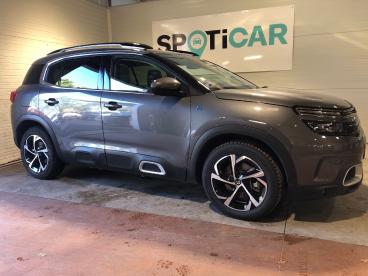 SPOTICAR Citroën C5 Aircross Hybride Rechargeable 225 S&s E-eat8 Shine Pack Occasion - Suv-4x4 Hybride Rechargeable Gris - Lormont - 1203751051_4