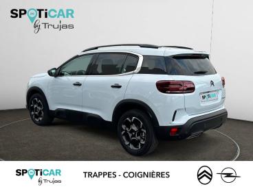 SPOTICAR Citroën C5 Aircross Hybride 145 E-dcs6 Max Occasion - Suv-4x4 Essence Blanc - Coignieres - 1203754584_3