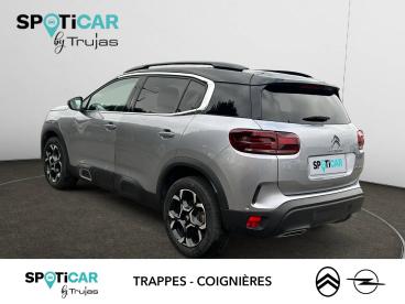 SPOTICAR Citroën C5 Aircross Hybride 136 E-dcs6 Max Occasion - Suv-4x4 Essence Gris - Coignieres - 1203756070_3