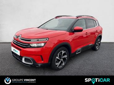 SPOTICAR Citroën C5 Aircross Bluehdi 130ch Eat8 Shine Occasion - Suv-4x4 Diesel Rouge Vulcain - Varennes Vauzelles - 1203777313_1
