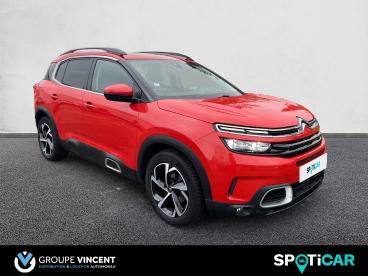 SPOTICAR Citroën C5 Aircross Bluehdi 130ch Eat8 Shine Occasion - Suv-4x4 Diesel Rouge Vulcain - Varennes Vauzelles - 1203777313_3