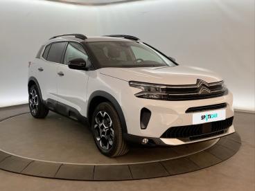 SPOTICAR Citroën C5 Aircross Hybride 136 E-dcs6 Max Occasion - Suv-4x4 Essence Blanc - Ste Genevieve - 1203779513_3
