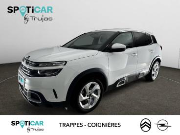 SPOTICAR Citroën C5 Aircross Puretech 130 S&s Bvm6 Feel Occasion - Suv-4x4 Essence Blanc - Trappes - 1203795901_1