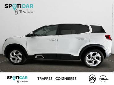 SPOTICAR Citroën C5 Aircross Puretech 130 S&s Bvm6 Feel Occasion - Suv-4x4 Essence Blanc - Trappes - 1203795901_2