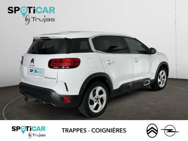 SPOTICAR Citroën C5 Aircross Puretech 130 S&s Bvm6 Feel Occasion - Suv-4x4 Essence Blanc - Trappes - 1203795901_5