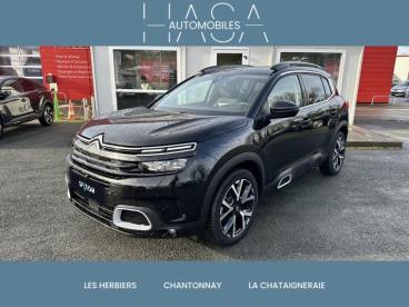 SPOTICAR Citroën C5 Aircross Bluehdi 130ch S&s Shine Pack Eat8 E6.d Occasion - Suv-4x4 Diesel Noir Perla Nera - Les Herbiers - 1203826845_1