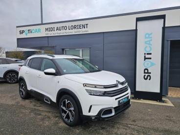 SPOTICAR Citroën C5 Aircross Puretech 130 C-series Eat8 Occasion - Suv-4x4 Essence Blanc Nacré - Caudan - 1203848909_1