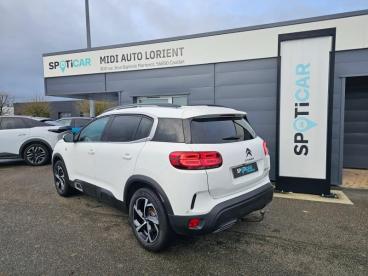SPOTICAR Citroën C5 Aircross Puretech 130 C-series Eat8 Occasion - Suv-4x4 Essence Blanc Nacré - Caudan - 1203848909_2