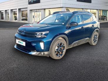 SPOTICAR Citroën C5 Aircross Hybrid Rechargeable 225ch Shine E-eat8 Occasion - Suv-4x4 Hybride Rechargeable Bleu Eclipse - Ploermel - 1203870635_1