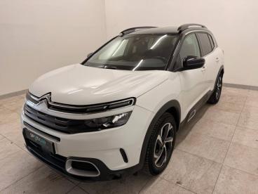 SPOTICAR Citroën C5 Aircross Puretech 130ch S&s Feel Occasion - Suv-4x4 Essence Blanc Nacré - Toit Noir Perla Nera - Montgeron - 1203874371_1