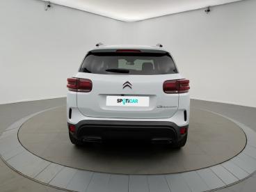 SPOTICAR Citroën C5 Aircross Hybride 145 E-dcs6 Max Occasion - Suv-4x4 Essence Blanc - Vitrolles - 1203905390_5