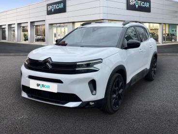 SPOTICAR Citroën C5 Aircross 1.2 Hybride 136ch Max Boite Automatique Occasion - Suv-4x4 Hybride Blanc Banquise (o) - Vernon - 1203949996_1