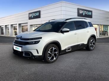 SPOTICAR Citroën C5 Aircross Puretech 180ch S&s Shine Eat8 Occasion - Suv-4x4 Essence Blanc Nacré - Orange - 1203953433_1