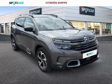 SPOTICAR Citroën C5 Aircross Puretech 130 S&s Eat8 Shine Occasion - Suv-4x4 Essence Gris Fonce** - Dieppe - 1203957964_3
