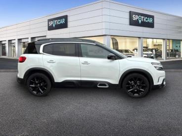 SPOTICAR Citroën C5 Aircross Bluehdi 180ch S&s Shine Eat8 Occasion - Suv-4x4 Diesel Blanc Nacré - Toit Noir Perla Nera - Vernon - 1203961698_4