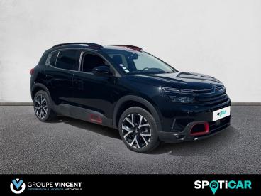 SPOTICAR Citroën C5 Aircross Puretech 180cv S&s Shine Pack Eat8 Occasion - Suv-4x4 Essence Noir - Montlucon - 1203962837_3