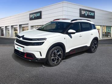 SPOTICAR Citroën C5 Aircross Puretech 130ch S&s C-series Eat8 E6.d Occasion - Suv-4x4 Essence Blanc Banquise - Orange - 1203965231_1