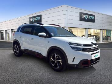 SPOTICAR Citroën C5 Aircross Puretech 130ch S&s C-series Eat8 E6.d Occasion - Suv-4x4 Essence Blanc Banquise - Orange - 1203965231_3