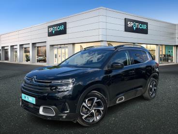 SPOTICAR Citroën C5 Aircross Puretech 130 S&s Bvm6 Feel Occasion - Suv-4x4 Essence Noir - Vert Saint Denis - 1203968124_1