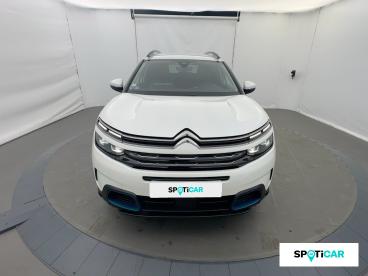 SPOTICAR Citroën C5 Aircross Hybrid 225ch Shine E-eat8 Occasion - Suv-4x4 Hybride Rechargeable Blanc Banquise - Eybens - 1203999479_2