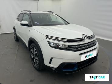SPOTICAR Citroën C5 Aircross Hybrid 225ch Shine E-eat8 Occasion - Suv-4x4 Hybride Rechargeable Blanc Banquise - Eybens - 1203999479_3