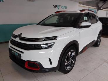 SPOTICAR Citroën C5 Aircross Puretech 130ch S&s Feel E6.d-temp Occasion - Suv-4x4 Essence Blanc Banquise - Auxerre - 1204003317_1