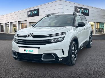 SPOTICAR Citroën C5 Aircross Hybrid Rechargeable 225ch Shine Pack E-eat8 Occasion - Suv-4x4 Hybride Rechargeable Blanc Nacré - Reims - 1204015589_1