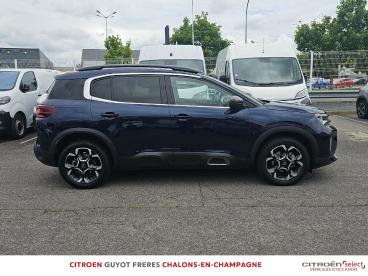 SPOTICAR Citroën C5 Aircross Puretech 130ch S&s Shine Eat8 Occasion - Suv-4x4 Essence Bleu Eclipse - Saint Memmie - 1204020879_4
