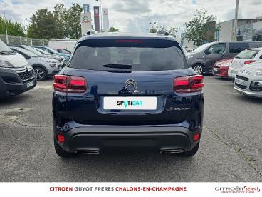 SPOTICAR Citroën C5 Aircross Puretech 130ch S&s Shine Eat8 Occasion - Suv-4x4 Essence Bleu Eclipse - Saint Memmie - 1204020879_5