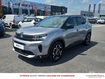 SPOTICAR Citroën C5 Aircross Puretech 130ch S&s C-series Eat8 Occasion - Suv-4x4 Essence Gris Acier - Saint Memmie - 1204029438_1