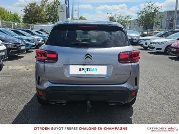SPOTICAR Citroën C5 Aircross Puretech 130ch S&s C-series Eat8 Occasion - Suv-4x4 Essence Gris Acier - Saint Memmie - 1204029438_5