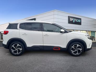 SPOTICAR Citroën C5 Aircross Puretech 130ch S&s Feel E6.d-temp Occasion - Suv-4x4 Essence Blanc Banquise - Valenciennes - 1204029979_4