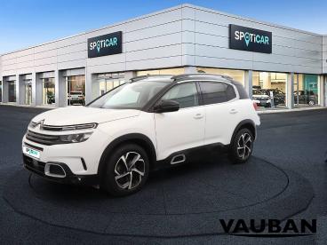 SPOTICAR Citroën C5 Aircross Puretech 180 S&s Eat8 Feel Occasion - Suv-4x4 Essence Blanc - Saint-brice-sous-foret - 1204032417_1